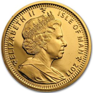 Isle of Man / Gold Half Ounce 2011 Noble - obverse photo