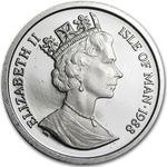 Isle of Man / Platinum Quarter Ounce 1988 Noble - obverse photo