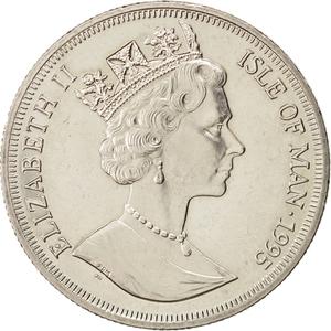 Isle of Man / One Crown 1995 X-rays - obverse photo