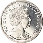 One Crown 2004 Croix de Guerre: Photo Coin, Isle of Man, One Crown 2004 Croix de Guerre / thumbnail
