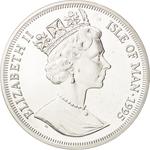 One Crown 1995 Jet Flight: Photo Coin, Isle of Man, One Crown 1995 Jet Flight / thumbnail