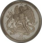 Isle of Man / Silver Twenty Ounces 1988 Angel - reverse photo