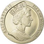 One Crown 1987 Americas Cup: Photo Coin, Isle of Man, One Crown 1987 Americas Cup / thumbnail