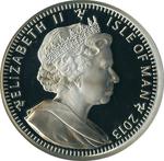 Isle of Man / Silver Five Ounces 2013 Angel - obverse photo