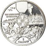 One Crown 2004 Ordre de la Rose: Photo Coin, Isle of Man, One Crown 2004 Ordre de la Rose / thumbnail