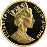 Isle of Man / Gold Ounce 1994 Angel - obverse photo