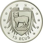 Fifteen Ecus 1994: Photo Coin, Isle of Man, Fifteen Ecus 1994 / thumbnail