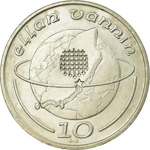 Isle of Man / Ten Pence 1990 - reverse photo