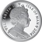One Crown 2014 Sochi Olympics - Figure Skating: Photo Coin, Isle of Man, One Crown 2014 Sochi Olympics - Figure Skating / thumbnail