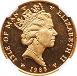 Isle of Man / Gold Half Ounce 1985 Angel - obverse photo