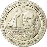 One Crown 1987 Lipton: Photo Coin, Isle of Man, One Crown 1987 Lipton / thumbnail