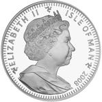 One Crown 2008 Tutankhamun - The Scarab: Photo Tutankhamun - The Scarab - 2008 Unc. Cupro Nickel Crown Coin - IOM / thumbnail
