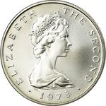 Five Pence 1978 Silver: Photo Coin, Isle of Man, Five Pence 1978 Silver / thumbnail