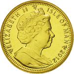 Gold Tenth-Ounce 2012 Angel: Photo Coin, Isle of Man, Gold Tenth-Ounce 2012 Angel / thumbnail