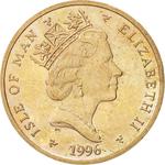 Two Pounds 1996 Virenium: Photo Coin, Isle of Man, Two Pounds 1996 Virenium / thumbnail
