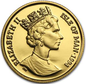 Isle of Man / Gold Tenth-Ounce 1994 Noble - obverse photo