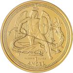 Isle of Man / Gold Ounce 2016 Angel - reverse photo