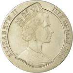 One Crown 1988 Australia - Cockatoo: Photo Coin, Isle of Man, One Crown 1988 Australia / thumbnail