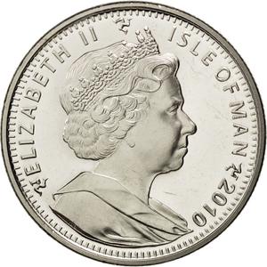 Isle of Man / One Crown 2010 Buckingham Palace - obverse photo