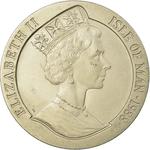 One Crown 1988 Australia - Tasmanian Devil: Photo Coin, Isle of Man, One Crown 1988 Australia - Tasmania / thumbnail