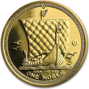 Isle of Man / Gold Ounce 2016 Noble - reverse photo
