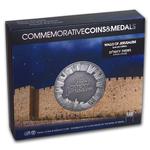 Silver Three Ounce 2018 Walls of Jerusalem: Photo Coin, Israel, Silver Three Ounce 2018 Walls of Jerusalem / thumbnail