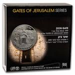 Silver Ounce 2022 Gates of Jerusalem - Zion Gate: Photo Coin, Israel, Silver Ounce 2022 Gates of Jerusalem - Zion Gate / thumbnail