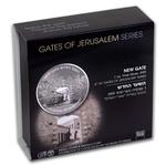 Silver Ounce 2019 Gates of Jerusalem - New Gate: Photo Coin, Israel, Silver Ounce 2019 Gates of Jerusalem - New Gate / thumbnail