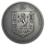 Silver Three Ounce 2018 Walls of Jerusalem: Photo Coin, Israel, Silver Three Ounce 2018 Walls of Jerusalem / thumbnail