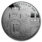 Silver Ounce 2017 Gates of Jerusalem - Jaffa Gate: Photo Coin, Israel, Silver Ounce 2017 Gates of Jerusalem - Jaffa Gate / thumbnail