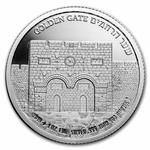Silver Ounce 2019 Gates of Jerusalem - Golden Gate: Photo Coin, Israel, Silver Ounce 2019 Gates of Jerusalem - Golden Gate / thumbnail