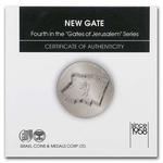 Silver Ounce 2019 Gates of Jerusalem - New Gate: Photo Coin, Israel, Silver Ounce 2019 Gates of Jerusalem - New Gate / thumbnail