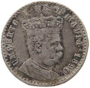 Eritrea, Italian / Fifty Centesimi 1890 - obverse photo