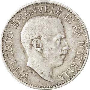 Somaliland, Italian / Quarter Rupia 1910 - obverse photo
