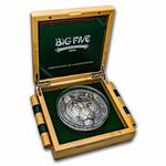 Silver Kilo 2022 Big Five Asia - Tiger: Photo Coin, Ivory Coast, Silver Kilo 2022 Big Five Asia - Tiger / thumbnail