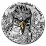 Silver Five Ounces 2022 Kookaburra: Photo Coin, Ivory Coast, Silver Five Ounces 2022 Kookaburra / thumbnail