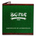 Silver Five Ounces 2022 Big Five Asia - King Cobra: Photo Coin, Ivory Coast, Silver Five Ounces 2022 Big Five Asia - King Cobra / thumbnail