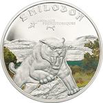 One Thousand Francs 2011 Sabre Tooth Tiger: Photo Coin, Ivory Coast, One Thousand Francs 2011 Sabre Tooth Tiger / thumbnail