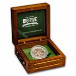 Gold Ounce 2023 Big Five Africa - Completer: Photo Coin, Ivory Coast, Gold Ounce 2023 Big Five Africa - Completer / thumbnail