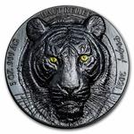Silver Five Ounces 2021 Tiger: Photo Coin, Ivory Coast, Silver Five Ounces 2021 Tiger / thumbnail
