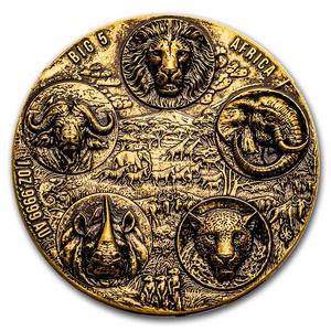 Ivory Coast / Gold Ounce 2023 Big Five Africa - Completer - reverse photo