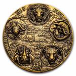 Gold Ounce 2023 Big Five Africa - Completer: Photo Coin, Ivory Coast, Gold Ounce 2023 Big Five Africa - Completer / thumbnail