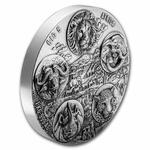 Silver Kilo 2023 Big Five Africa - Completer: Photo Coin, Ivory Coast, Silver Kilo 2023 Big Five Africa - Completer / thumbnail