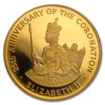 Jamaica / One Hundred Dollars Gold 1978 Coronation - reverse photo
