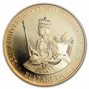 Jamaica / Two Hundred and Fifty Dollars Gold 1978 Coronation - reverse photo