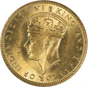 Jamaica / One Farthing 1945 - obverse photo