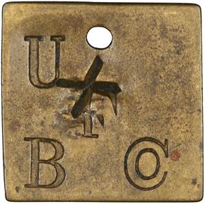 Jamaica / Token 1910 United Fruit Company - obverse photo