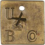 Token 1910 United Fruit Company: Photo Coin, Jamaica, Token 1910 United Fruit Company / thumbnail