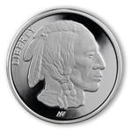 Silver Ounce Round - American Buffalo: Photo Coin, Japan, Silver Ounce Round - American Buffalo / thumbnail