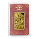 Japan / Gold Ounce Bar 2024 Year of the Dragon - reverse photo